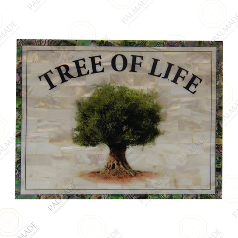 'Tree of Life Mother' Pearl Frame