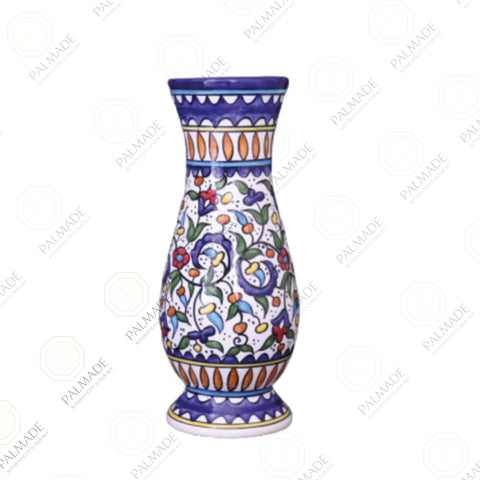 Colorful Palestinian Ceramic Vase