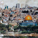 Jerusalem City Image Pearl Frame