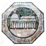 AlAqsa Green Octagonal Pearl WallDecor
