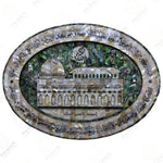 AlAqsa Oval-Shaped Wall Pearl Decor