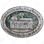 AlAqsa Oval-Shaped Wall Pearl Decor