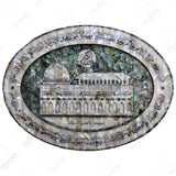 AlAqsa Oval-Shaped Wall Pearl Decor