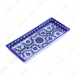 Traditional Rectangular Ceramic Serving Plate