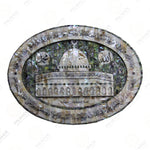 Dome of the Rock Dark Pearl Wall Art