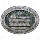 AlAqsa Oval-Shaped Wall Pearl Decor